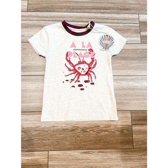 Scotch R'Belle A La Plage Tee - NWT! Size 4 - Picture 2 of 5